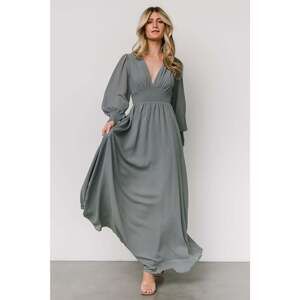 Baltic Born Olivia Maxi Dress | Dusty Blue Size MM